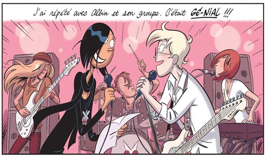 Karine et Albin (Un couple d'enfer) ©Delaf Dupuis - Dupuis 2011